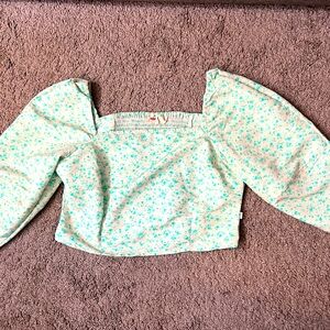 Levis floral shirt